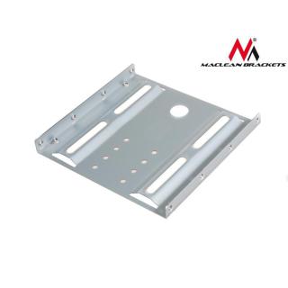 Adapter redukcja HDD/SSD sanki szyna 3,5" na 2,5" Maclean MC-655 metalowy