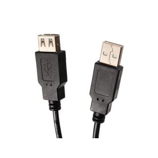 Kabel USB 2.0 gniazdo-wtyk 5m MCTV-745