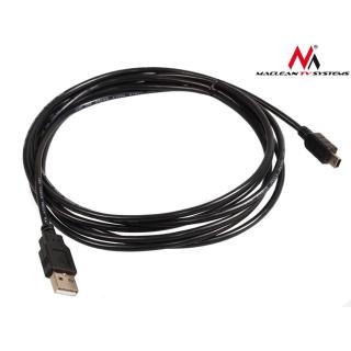 Kabel USB 2.0 wtyk-wtyk mini 3m MCTV-749