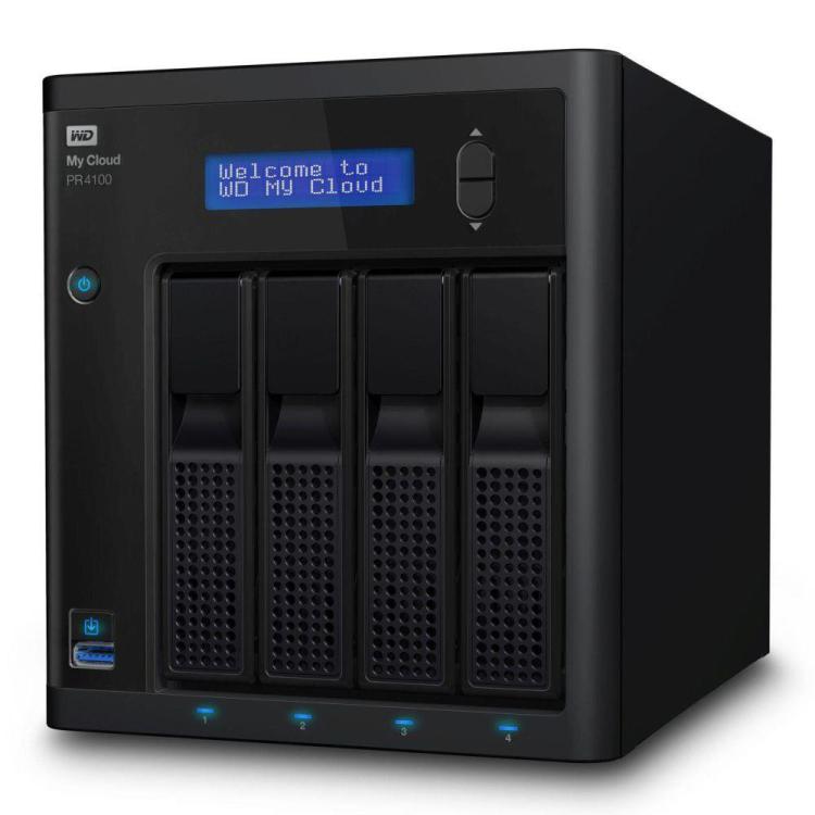 Serwer plików NAS WD My Cloud Pro Series PR4100 56TB (WDBNFA0560KBK)