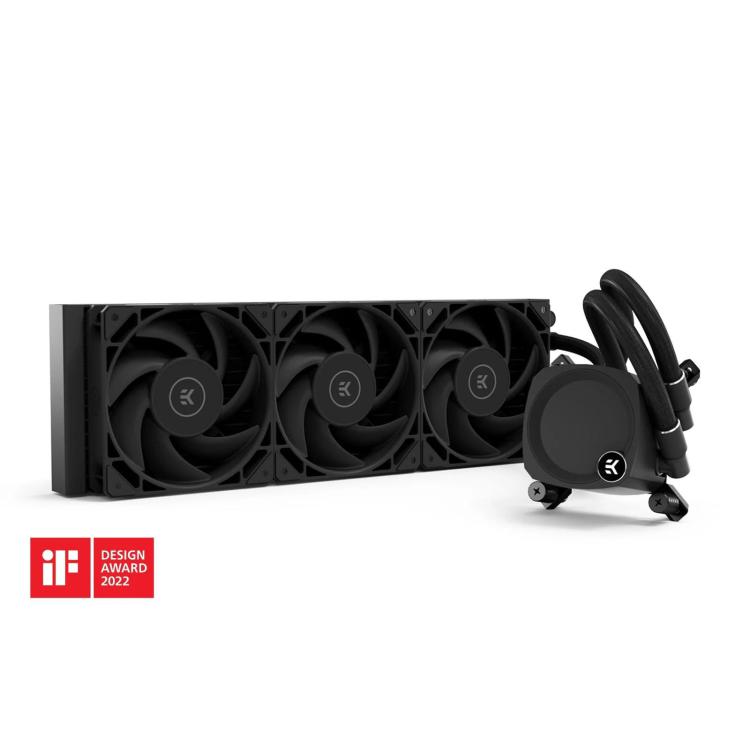 Chłodzenie wodne EK Water Blocks EK Nucleus AIO CR360 Dark, CPU