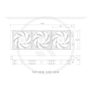 Chłodzenie wodne EK Water Blocks EK Nucleus AIO CR360 Dark, CPU