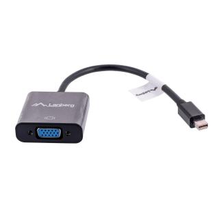 Adapter Lanberg AD-0006-BK (Mini DisplayPort M - D-Sub...