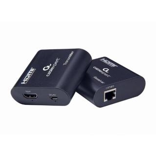 GEMBIRD PRZEDŁUŻACZ HDMI (POPRZEZ KABEL LAN KAT. 6) 60M