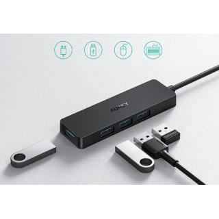 AUKEY CB-H39 HUB USB-C SLIM 4XUSB 3.0 5GBPS