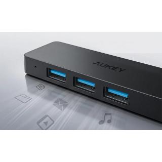 AUKEY CB-H39 HUB USB-C SLIM 4XUSB 3.0 5GBPS