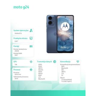 Smartfon moto g24 8/256 GB Ink Blue