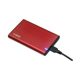 OBUDOWA I-BOX HD-05 ZEW 2,5" USB 3.1 GEN.1 RED