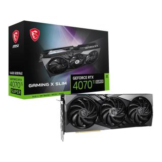 Karta VGA MSI GeForce RTX 4070 Ti SUPER 16G GAMING X SLIM 16GB GDDR6X 256bit HDMI+3xDP PCIe4.0