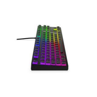 Klawiatura przewodowa Krux Atax PRO RGB Pudding Gateron Yellow czarna