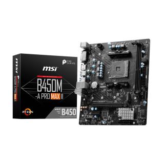 Płyta główna B450M-A PRO MAX II AM4 2DDR4 DVI/HDMI mATX