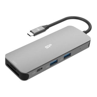 Stacja dokująca Silicon Power SR30 8in1 HDMI SD USB-C...