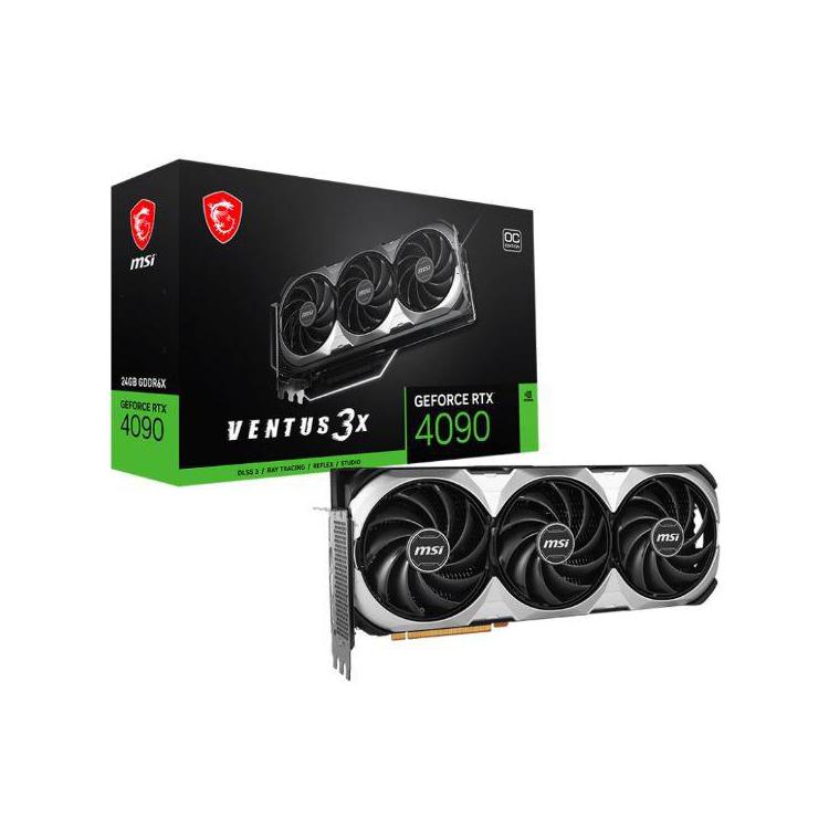 Karta graficzna GeForce RTX 4090 VENTUS 3X E 24G OC GDDR6X 384bit