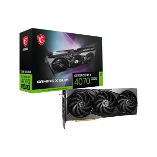 Karta graficzna RTX 4070 SUPER 12G GAMING X SLIM GDDRX6...