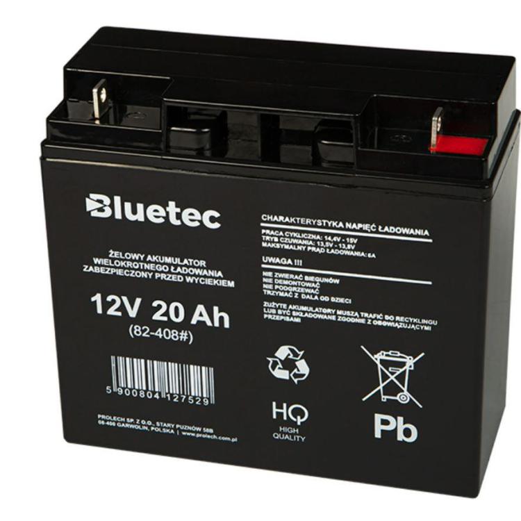 Akumulator żelowy 20Ah BLUETEC