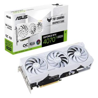 Karta graficzna ASUS TUF Gaming RTX 4070 Ti SUPER OC 16GB WHITE