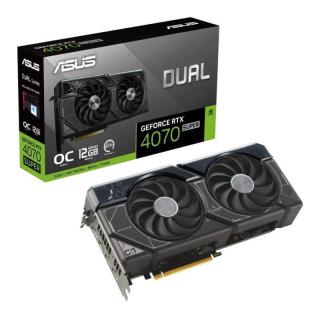 Karta VGA Asus GeForce RTX 4070 Super DUAL-RTX4070S-O12G OC 12GB GDDR6X 192-bit HDMI 3xDP PCIe4.0