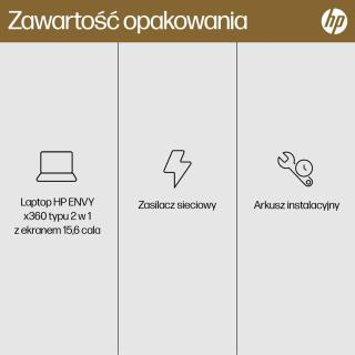 HP ENVY x360 15-fh0006nw Ryzen 5 7530U 15.6"FHD Touch IPS...