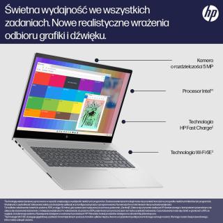 HP Envy 17-cw0229nw i5-13500H 17.3"FHD IPS 300nits 16GB DDR4 SSD512 Intel Iris Xe IR Camera Win11 2Y Natural Silver