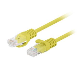 Patchcord kat.5e UTP 1m żółty 10-pak PCU5-20CC-010