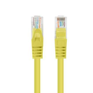 Patchcord kat.5e UTP 1m żółty 10-pak PCU5-20CC-010