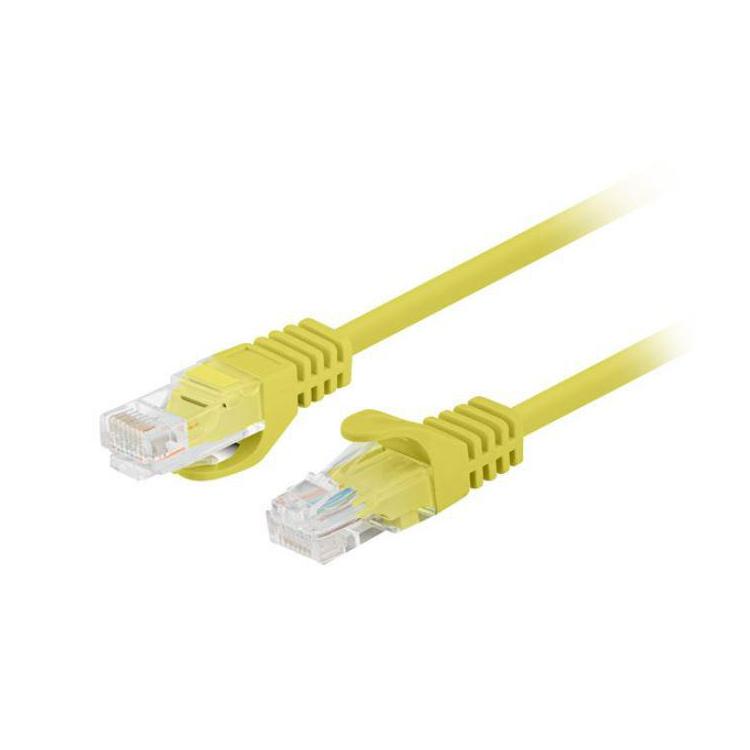 Patchcord kat.5e UTP 3m żółty 10-pak PCU5-20CC-030