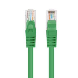 Patchcord kat.5e UTP 1.5m zielony 10-pak PCU5-20CC-01