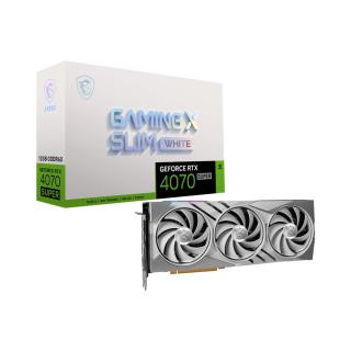 Karta graficzna GeForce RTX 4070 SUPER 12G GAMING X SLIM...