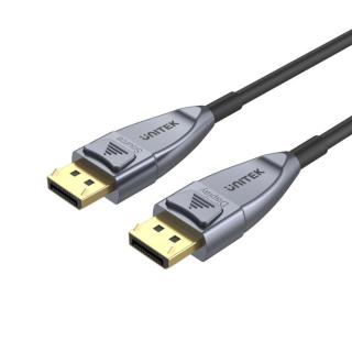 UNITEK KABEL DISPLAYPORT OPTYCZNY 1.4, AOC, 8K, 5M