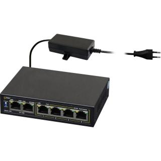 Switch PoE PULSAR S64 (6x 10/100Mbps)