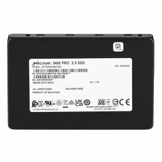 Dysk SSD Micron 5400 PRO 960GB SATA 2.5" MTFDDAK960TGA-1BC1ZABYYT (DWPD 1.5) Tray