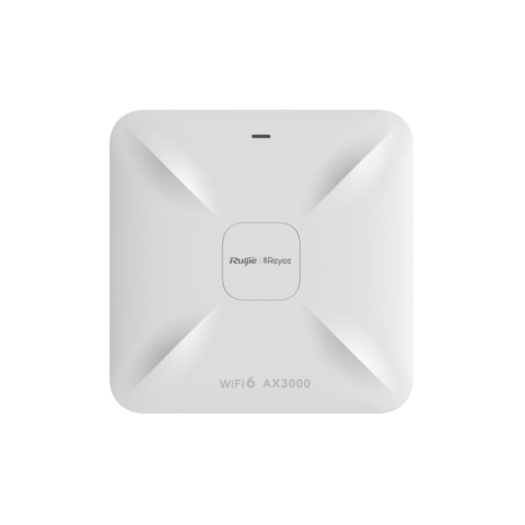 REYEE ACCESS POINT AX3000 1 PORT 1GBIT + 1 PORT 2.5GBIT | WI-FI 6 - 802.11AX - 2976MBPS | ZASILANY POE | SUFITOWY