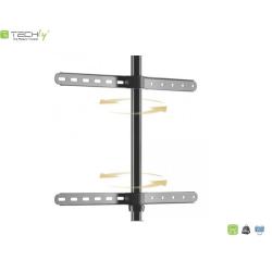 Stojak podłogowy Techly 45"-65", 35kg drewno