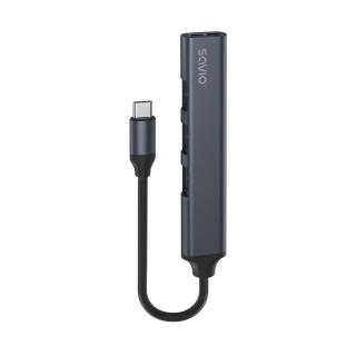 Hub 4 porty USB-C - 3 x USB-A 2.0, 1 x USB-A 3.1 3.1 GEN...