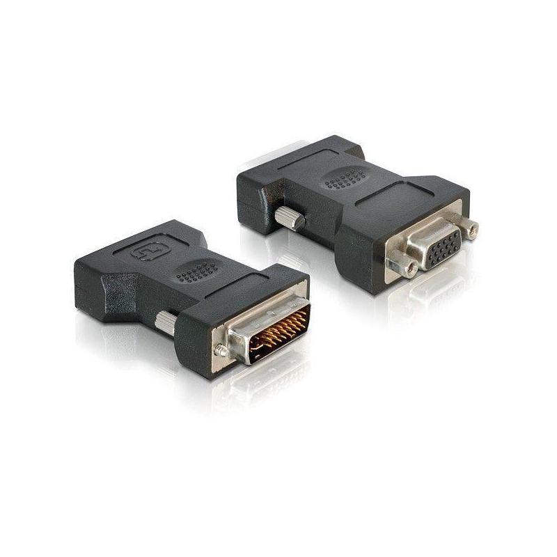 Adapter Delock DVI-I(M)(24+5) Dual link- VGA(15F)