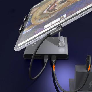 Podstawka ergonomiczna do iPad Pro ze stacją dokującą j5create Multi-Angle Stand with Docking Station for iPad Pro USB-C 1x4K