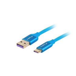 Kabel USB 2.0 Lanberg Premium Type-C(M) - A(M) 0,5m...