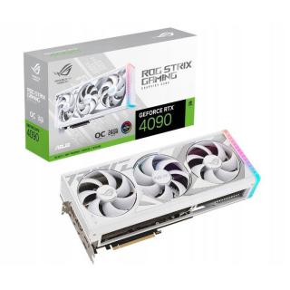 Karta graficzna GeForce RTX 4090 ROG STRIX WHITE OC 24GB...