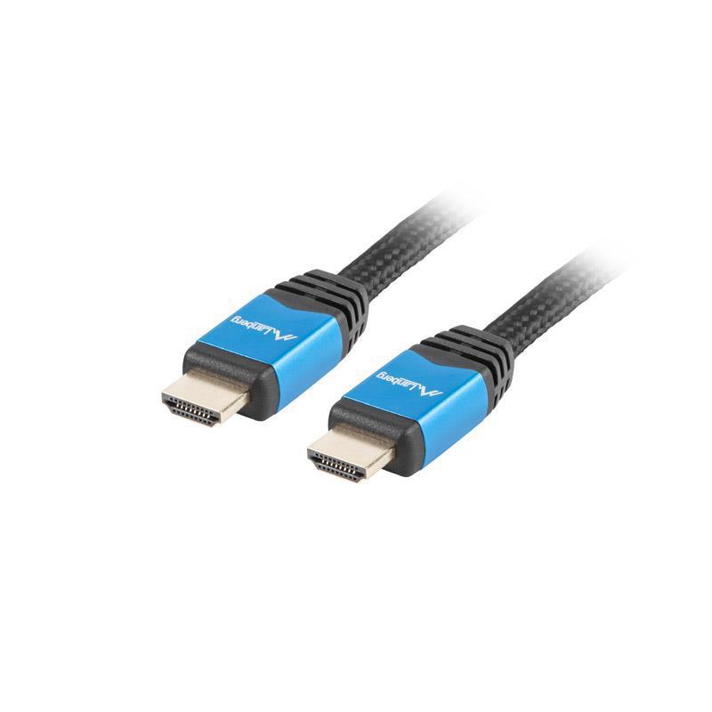 Kabel HDMI Lanberg Premium M/M v2.0 3m czarny