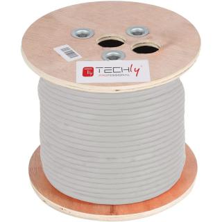 TECHLY KABEL SKRĘTKA CAT5E F/UTP DRUT MIEDŹ LSZH 3