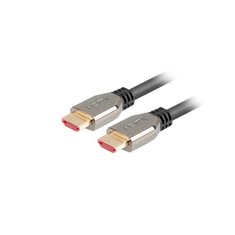 Kabel HDMI Lanberg M/M v2.1 1,8m 8K 60Hz czarny