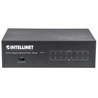 INTELLINET GIGABIT SWITCH 8X 10/100/1000 RJ45 POE+