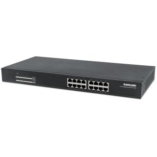 INTELLINET SWITCH GIGABIT 16X 1000MBPS RJ45 POE/PO