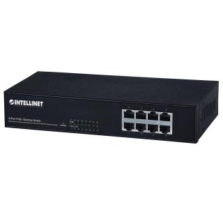 INTELLINET SWITCH ETHERNET 8X 10/100MBPS RJ45 POE/