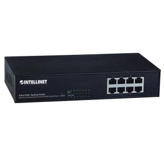 INTELLINET SWITCH ETHERNET 8X 10/100MBPS RJ45 POE/