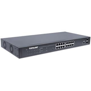 INTELLINET GIGABIT SWITCH 16X 10/100/1000 RJ45 POE