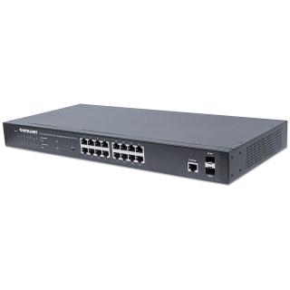 INTELLINET SWITCH GIGABIT ZARZĄDZALNY 16X RJ45 POE