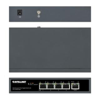 INTELLINET SWITCH GIGABIT 5X POE PASSTHROUGH ZASIL