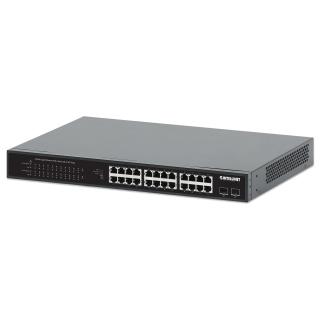 INTELLINET SWITCH GIGABIT 24-PORTOWY POE+ Z 2 PORT