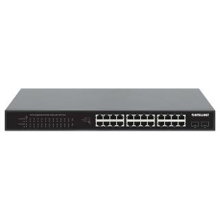 INTELLINET SWITCH GIGABIT 24-PORTOWY POE+ Z 2 PORT